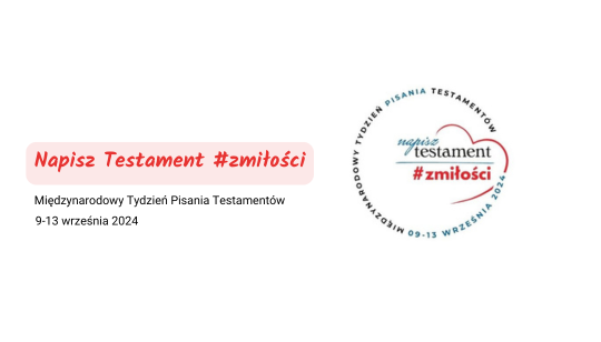 Napisz Testmament #zmilosci